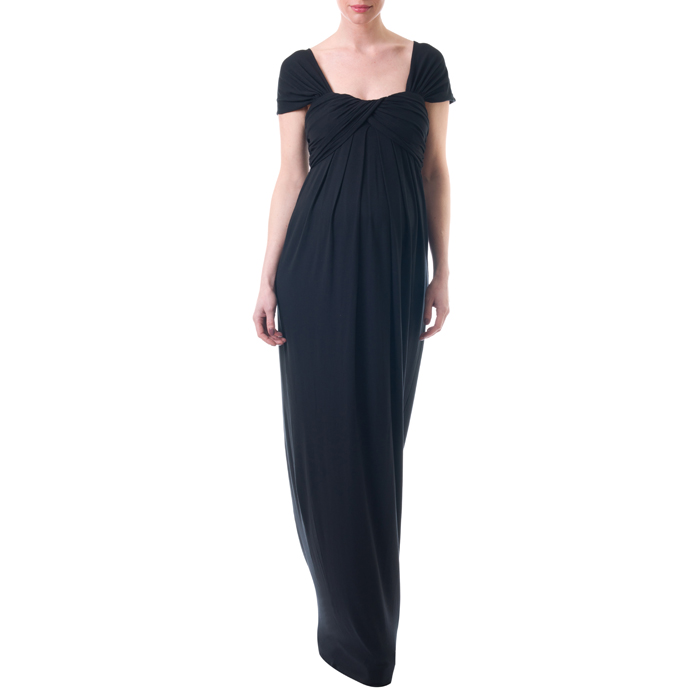 Vanessa Knox JOSEPHINE Maxi Dress in Black - hautemama