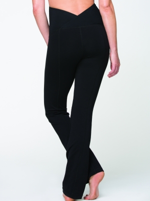 Ingrid & Isabel Active Pants with Crossover Panel