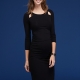 Isabella Oliver Anetta Maternity Dress with cut-out detail
