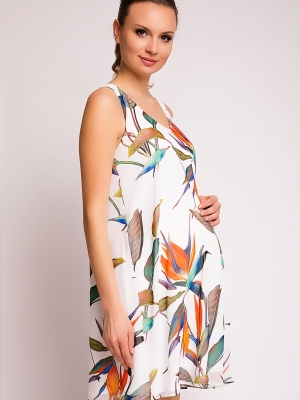 the perfect maternity dress for that special occasion in sterilizia print by Pietro Brunelli