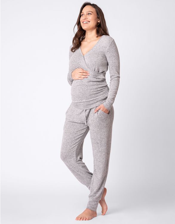 Olympia Maternity/Nursing Loungewear Set - hautemama