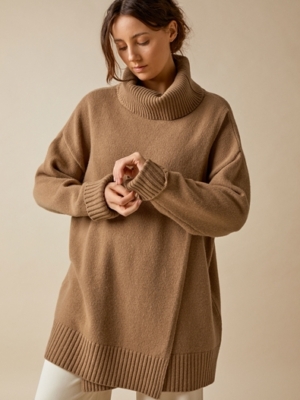 Boob Design Organic Merino Wool Go-To Nursing Sleep Bra in Brown Melange