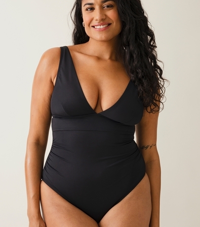 Power Mama - Thigh Shaper with Tummy Support in Nude & Black